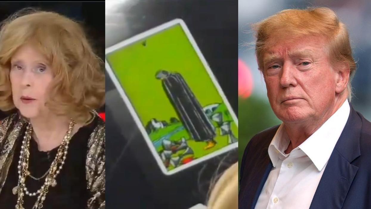 Tarot card reader guest on Fox News; tarot card; Donald Trump