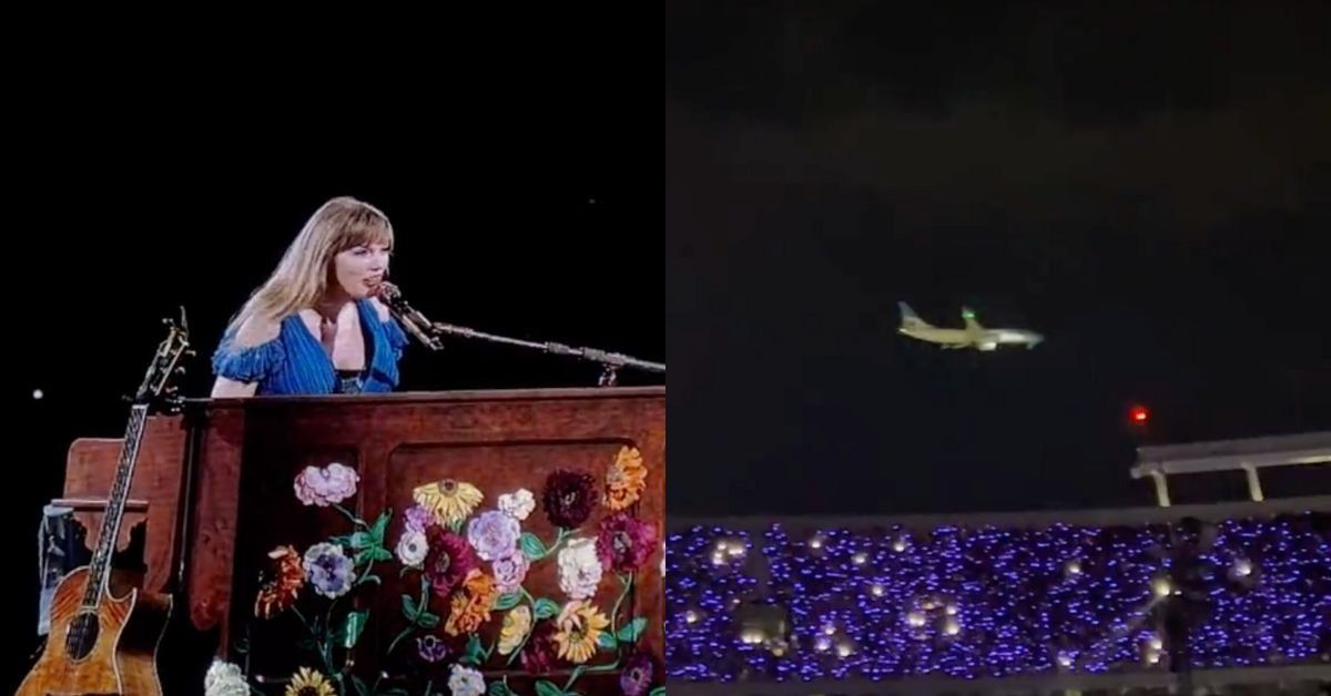Taylor Swift and plane
