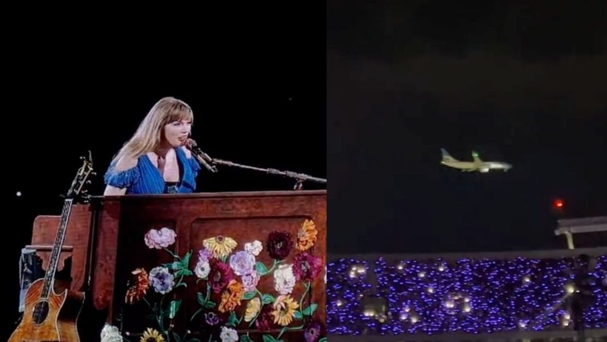 Taylor Swift and plane