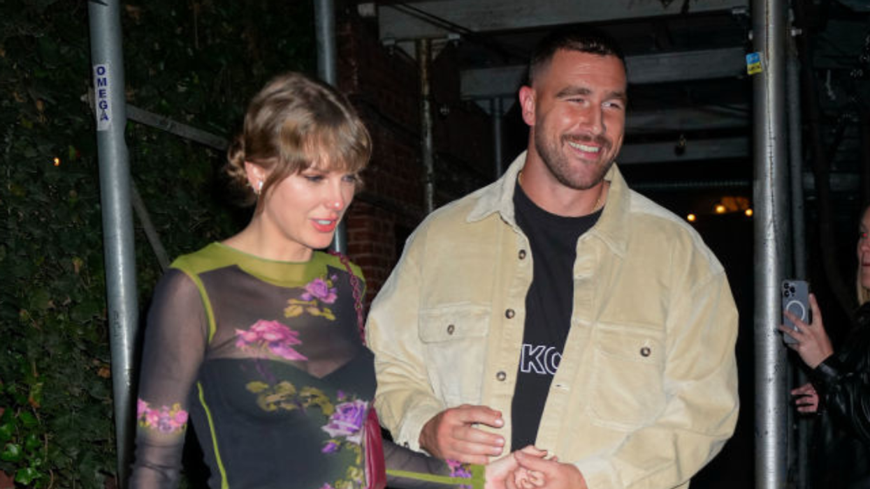 Taylor Swift and Travis Kelce