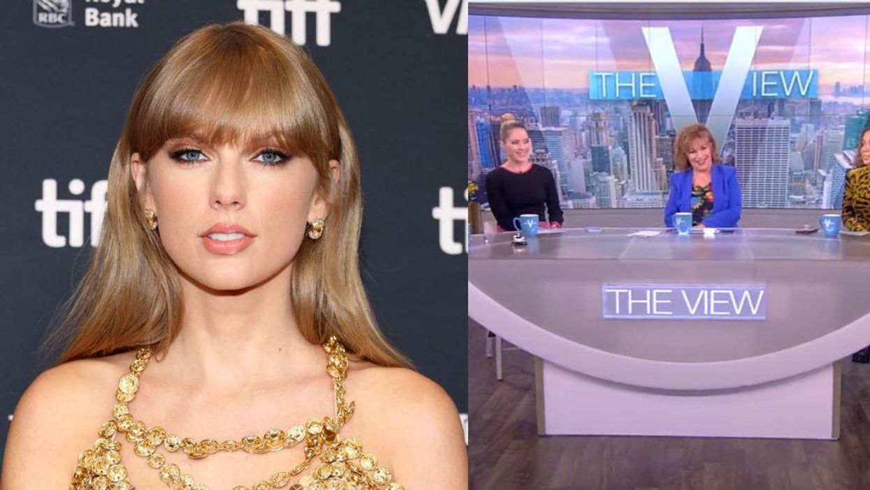 Taylor Swift; cast of The View