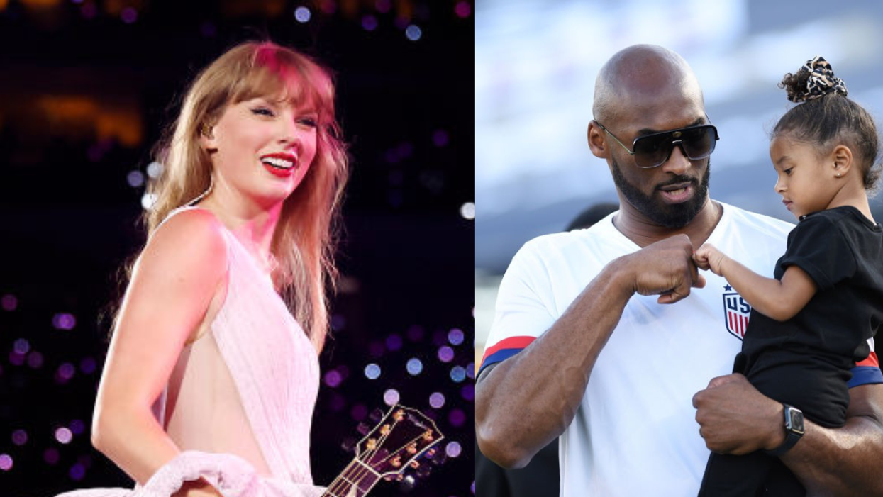 Taylor Swift; Kobe and Bianka Bryant