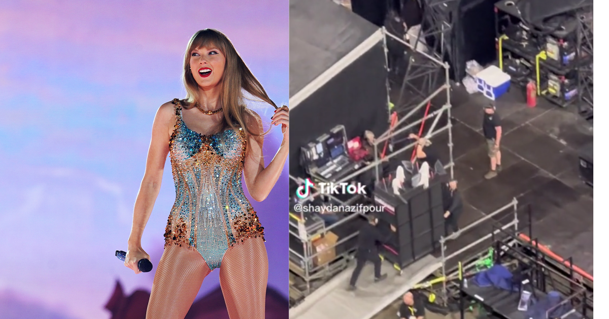 Taylor Swift; Screenshot from TikTok video