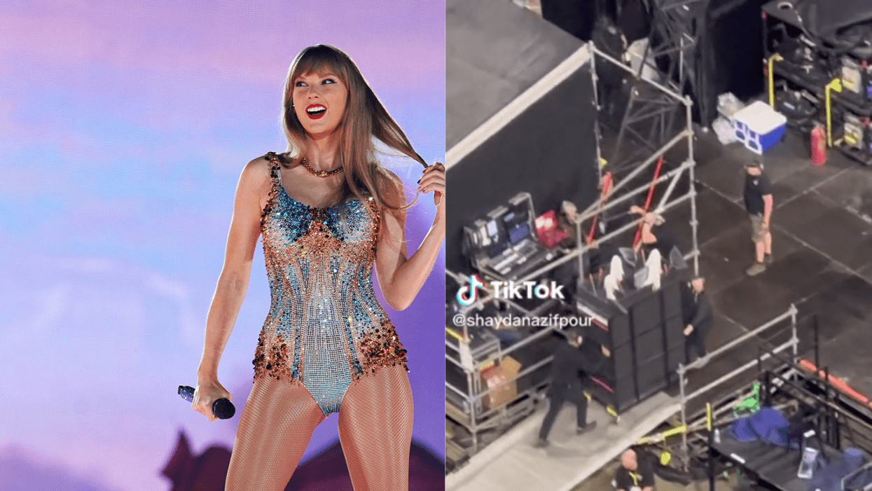 Taylor Swift; Screenshot from TikTok video