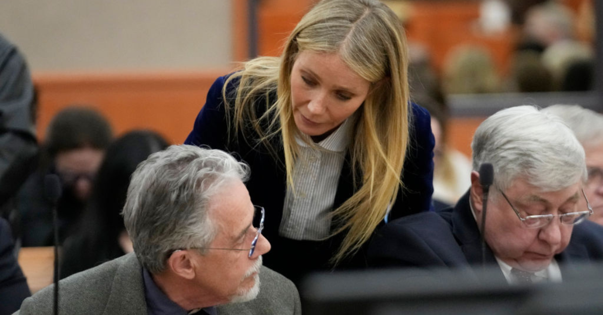 Terry Sanderson and Gwyneth Paltrow