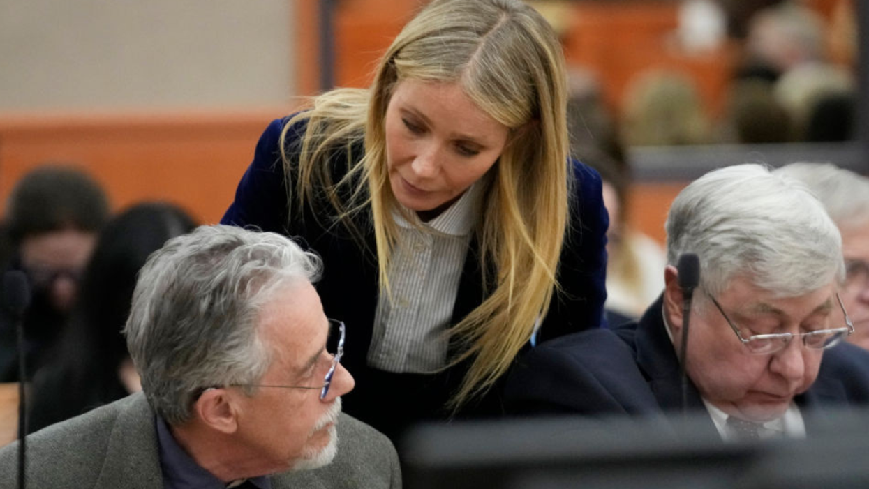 Terry Sanderson and Gwyneth Paltrow