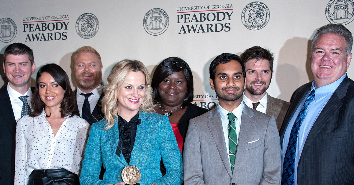 the cast of "Parks & Recreation"