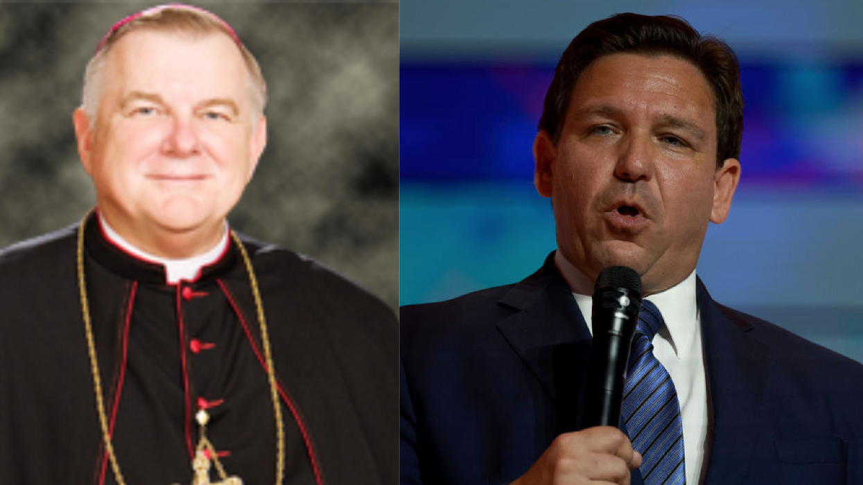 Thomas Wenski; Ron DeSantis