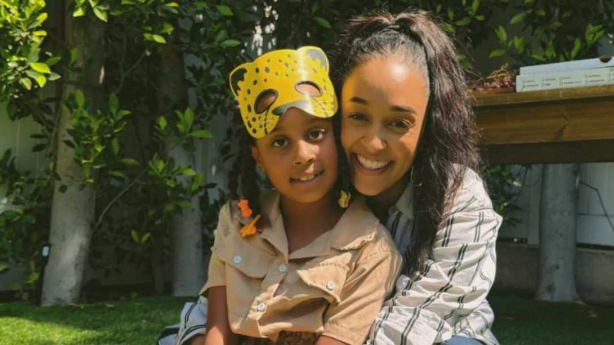 Tia Mowry celebrates daughter Cairo’s safari-themed eighth birthday with a backyard party.