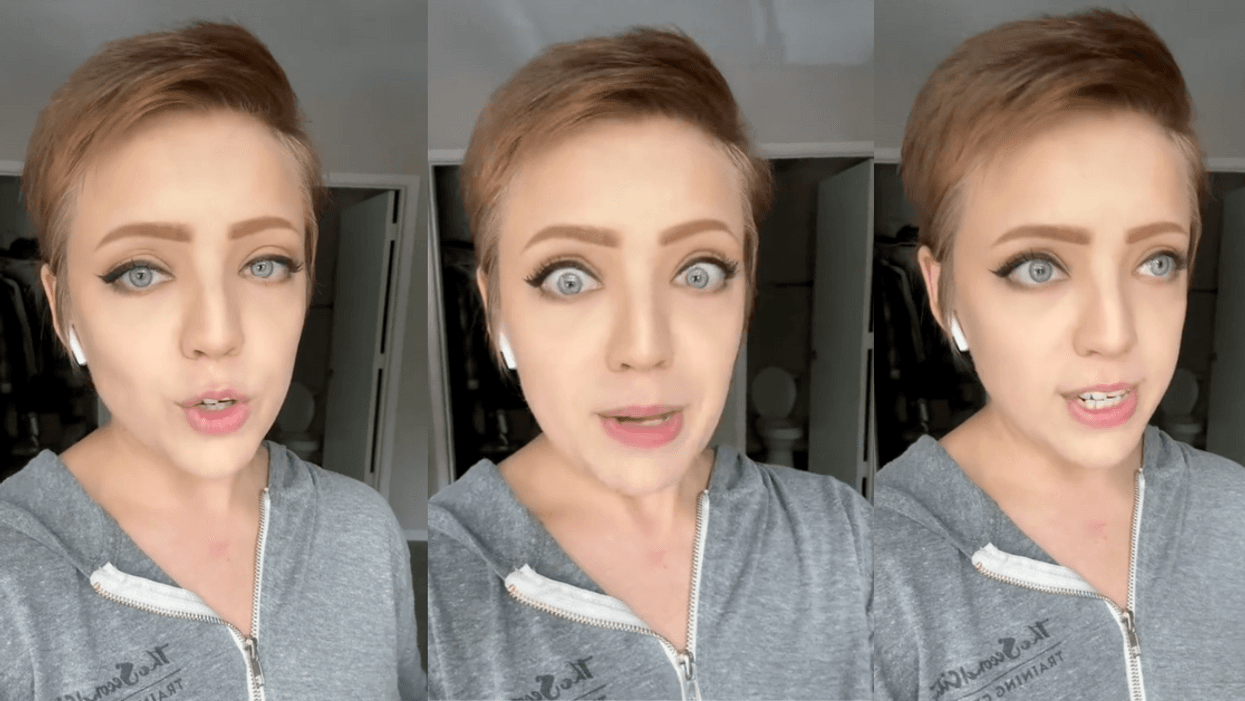 TikTok screenshot of Sydney Davis, Jr.