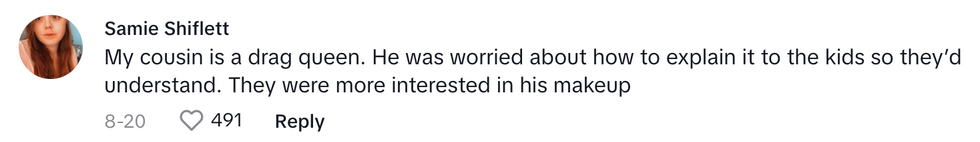 TikTok screenshot of @undercoverbookworm2's post