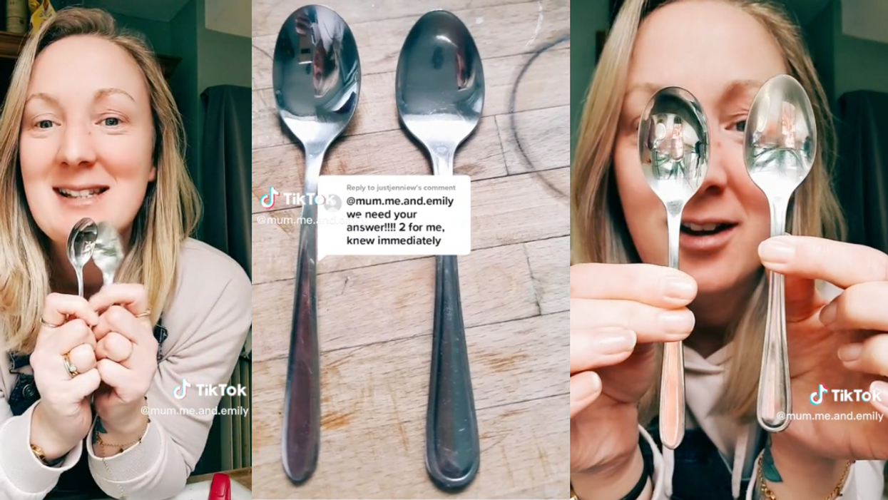 TikTok screenshots form @mum.me.and.emily