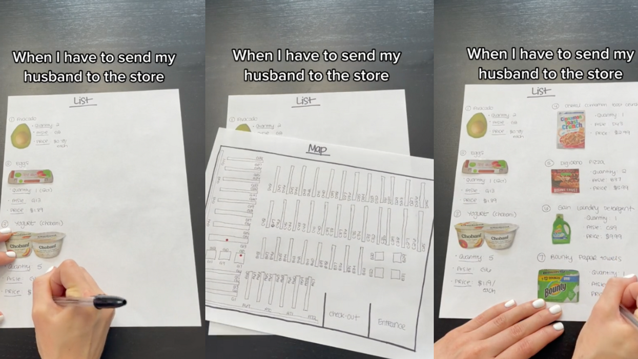 TikTok screenshots from @adamxmelinda