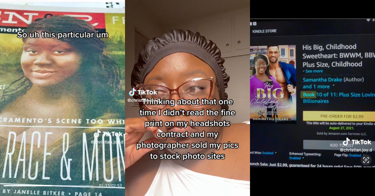 TikTok screenshots from @christian.joy.d