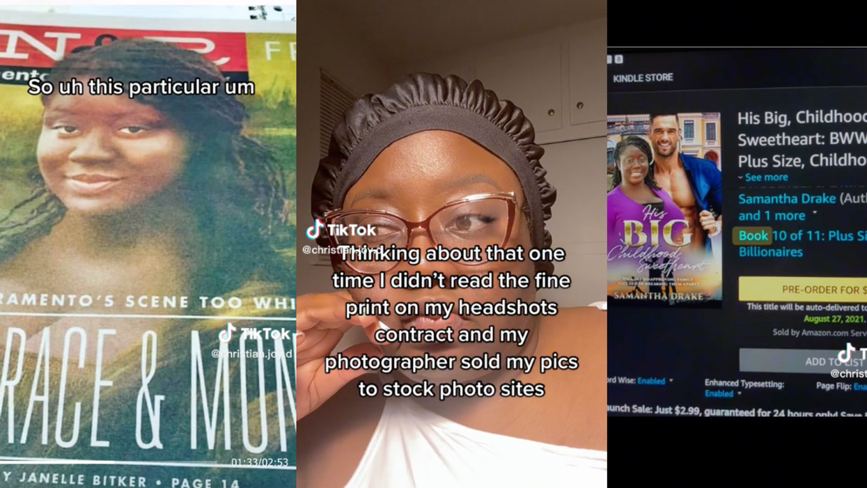 TikTok screenshots from @christian.joy.d