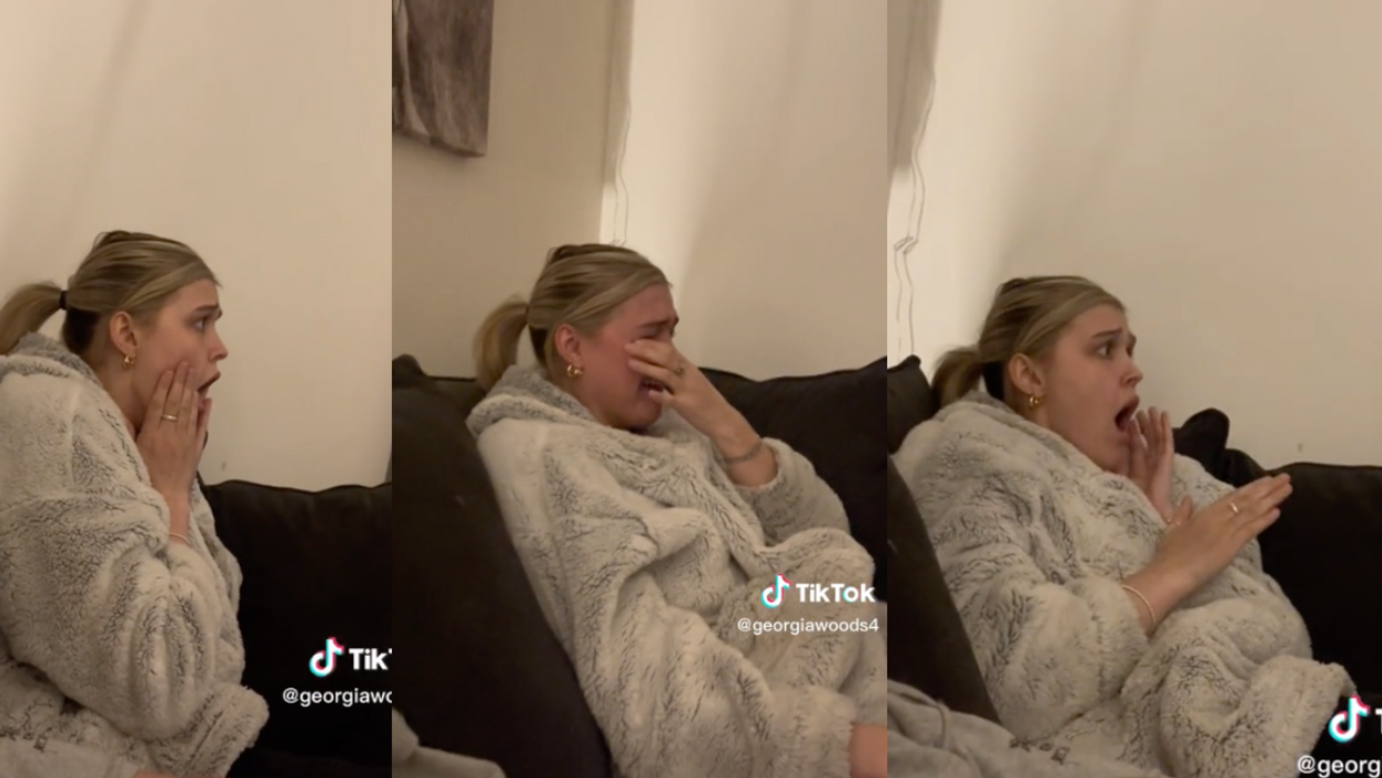 TikTok screenshots from @georgiawoods4