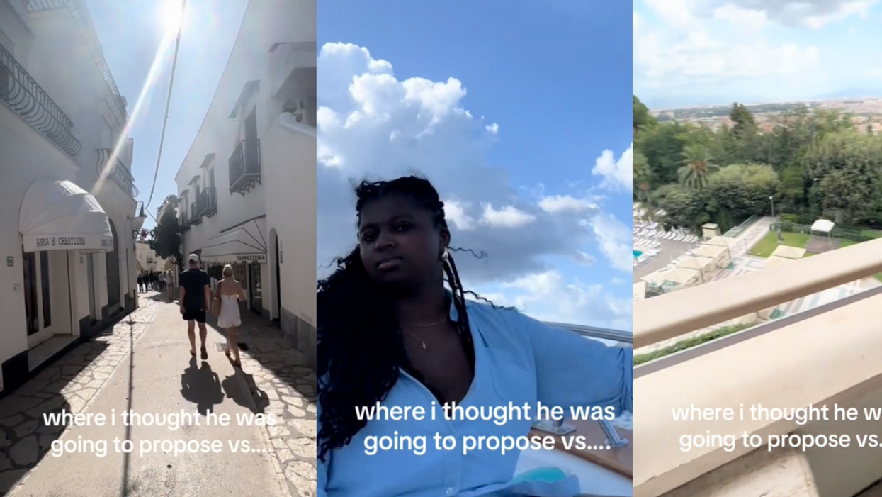TikTok screenshots from @jaegetittogether