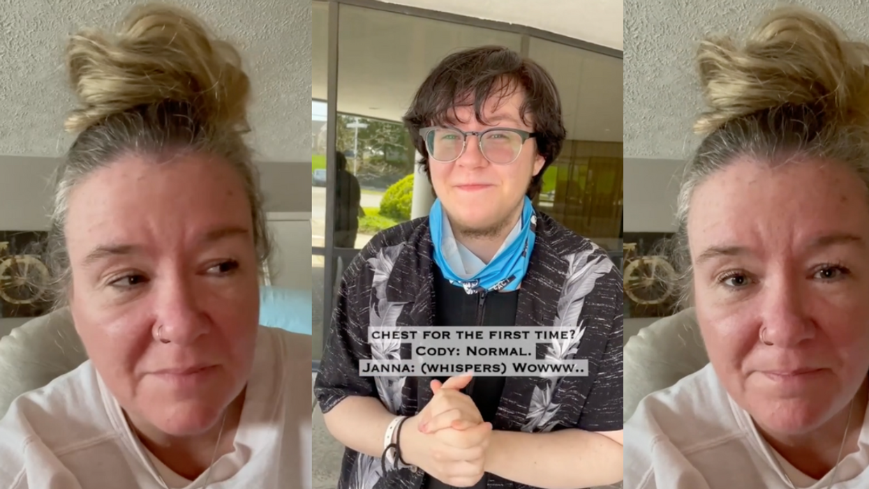 TikTok screenshots from @jannatransmomma