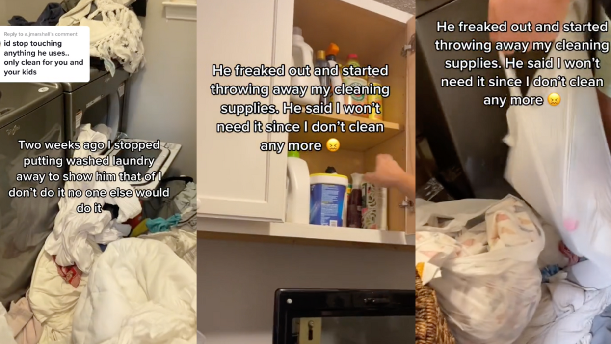 TikTok screenshots from @mrsmessytiktok