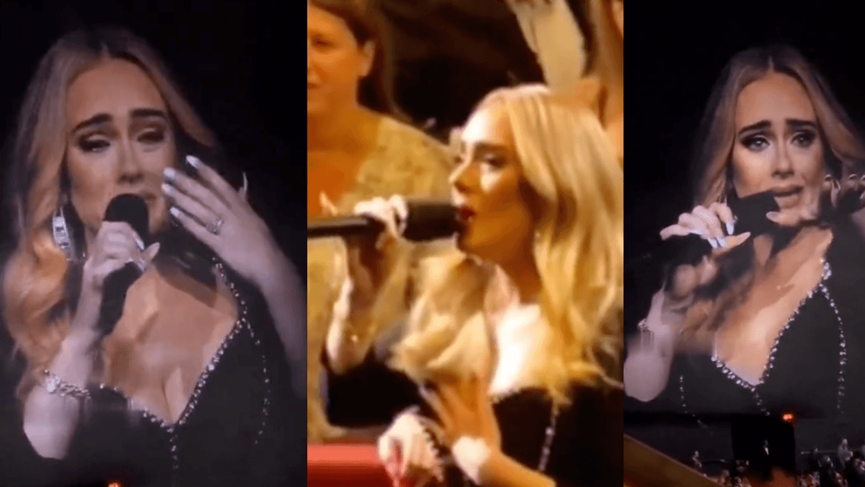 TikTok screenshots of Adele from @adeleaccess