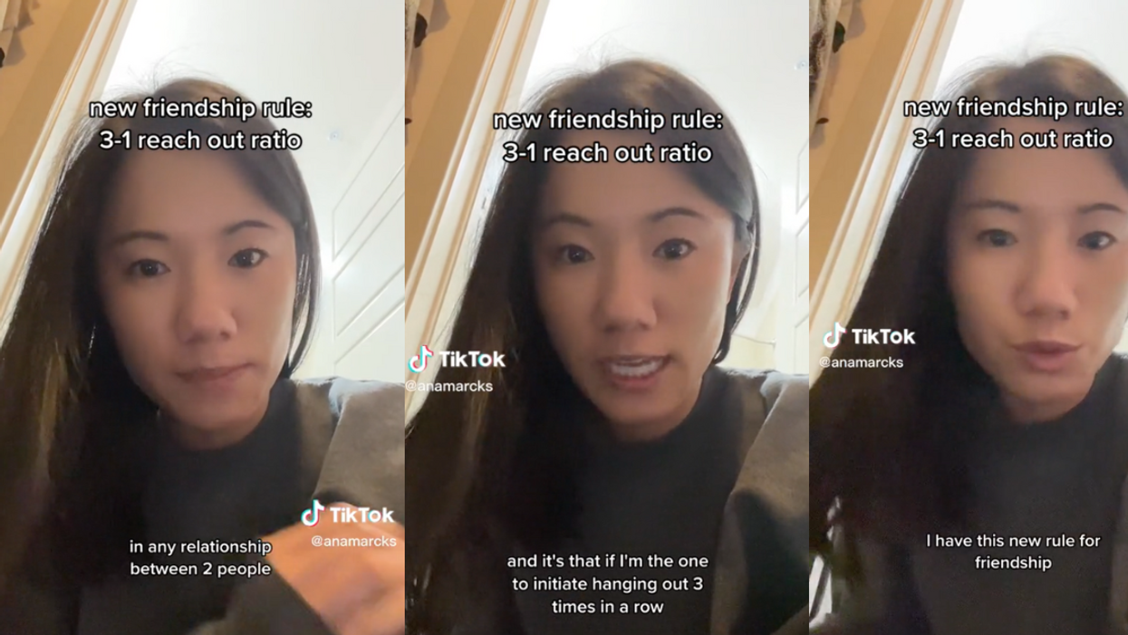 TikTok screenshots of Ana Marcks