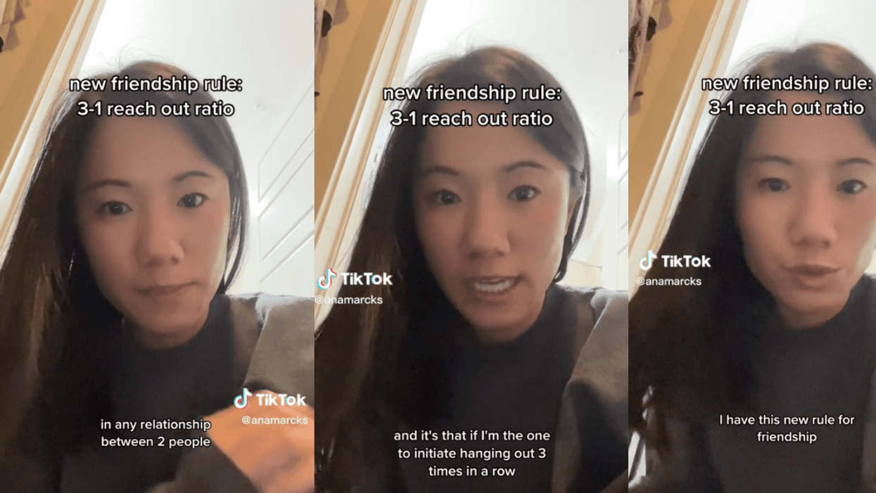 TikTok screenshots of Ana Marcks