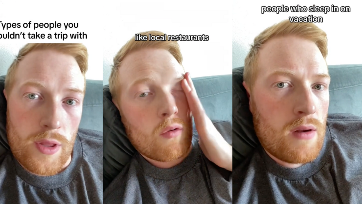 TikTok screenshots of Ben Keenan