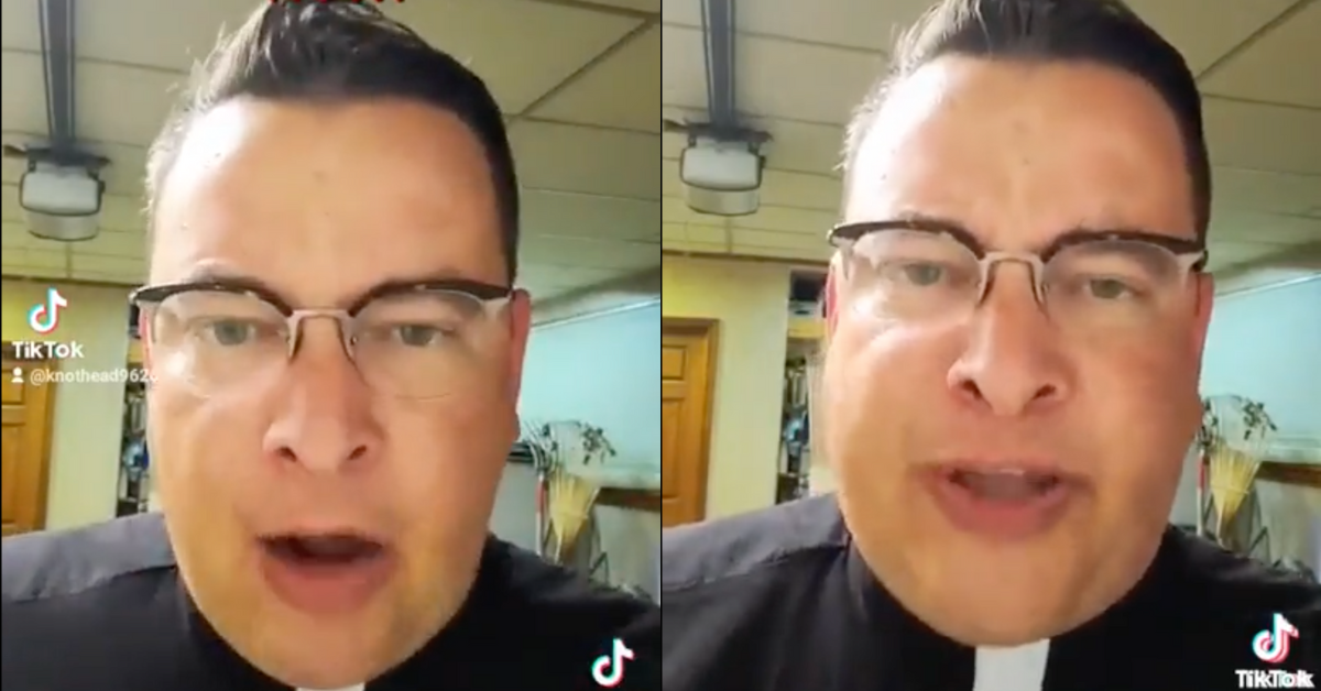 TikTok screenshots of Bob Ierian (@knothead9620) during his video