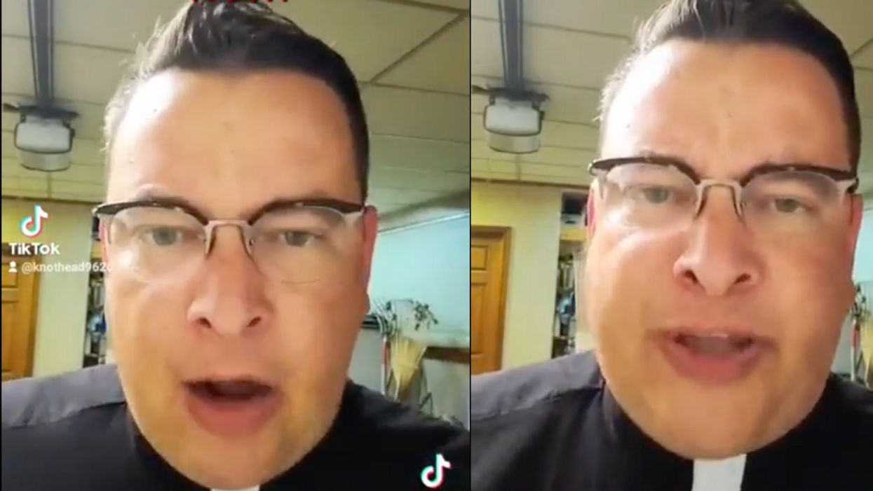 TikTok screenshots of Bob Ierian (@knothead9620) during his video