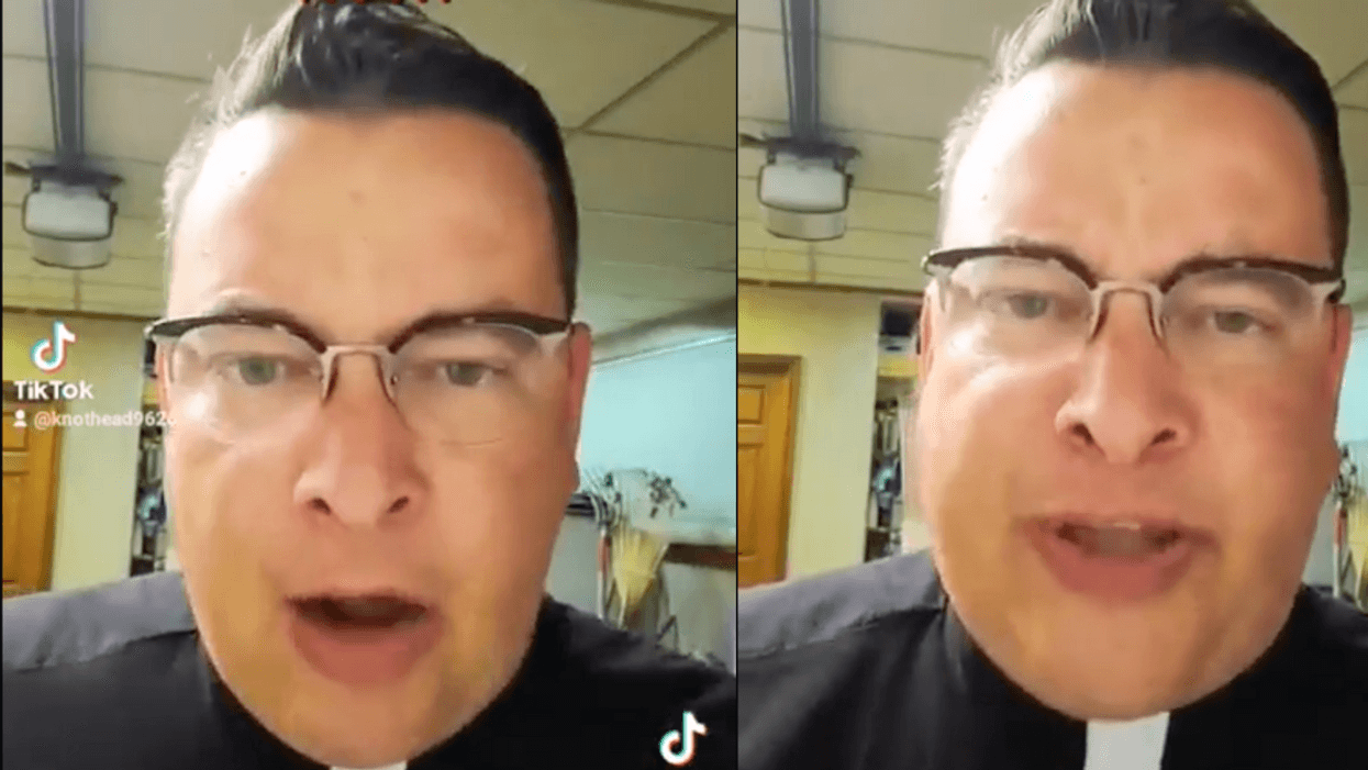 TikTok screenshots of Bob Ierian (@knothead9620) during his video