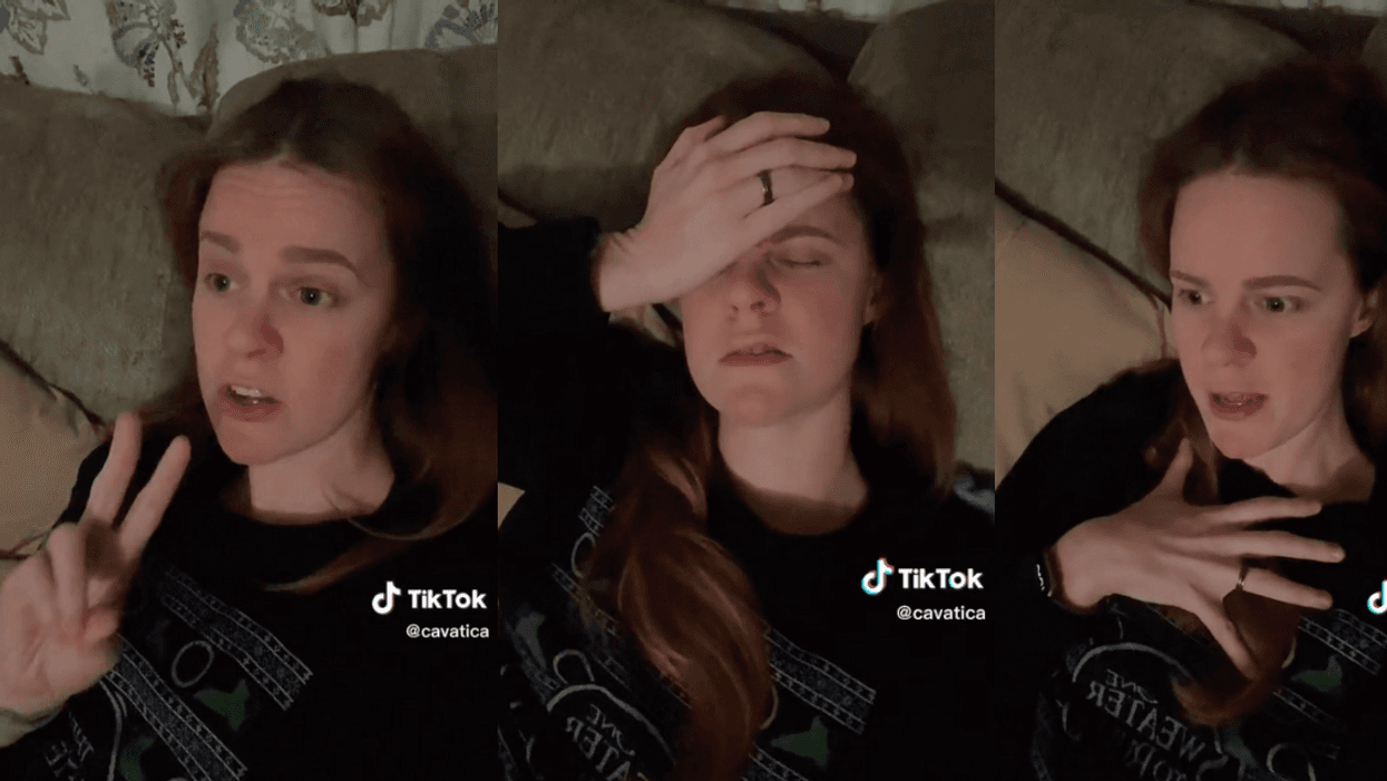 TikTok screenshots of @cavatica