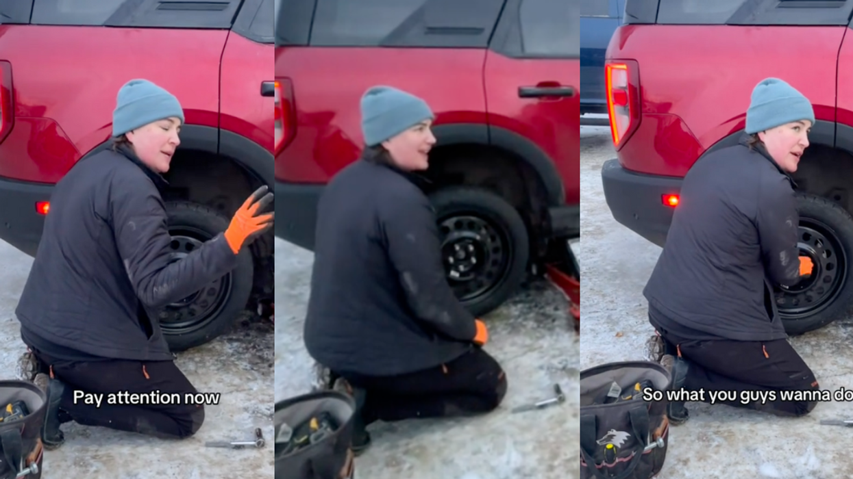 TikTok screenshots of Christina Nomadak