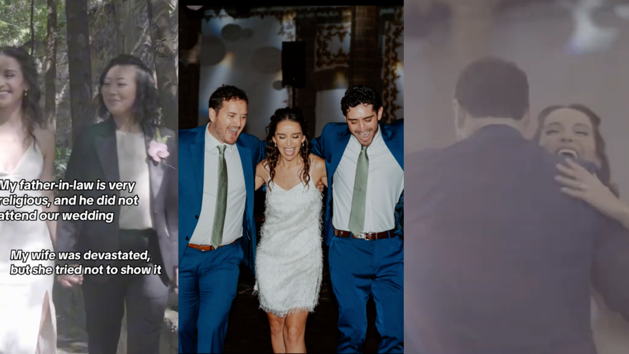 TikTok screenshots of Cyn, Tessa and brothers
