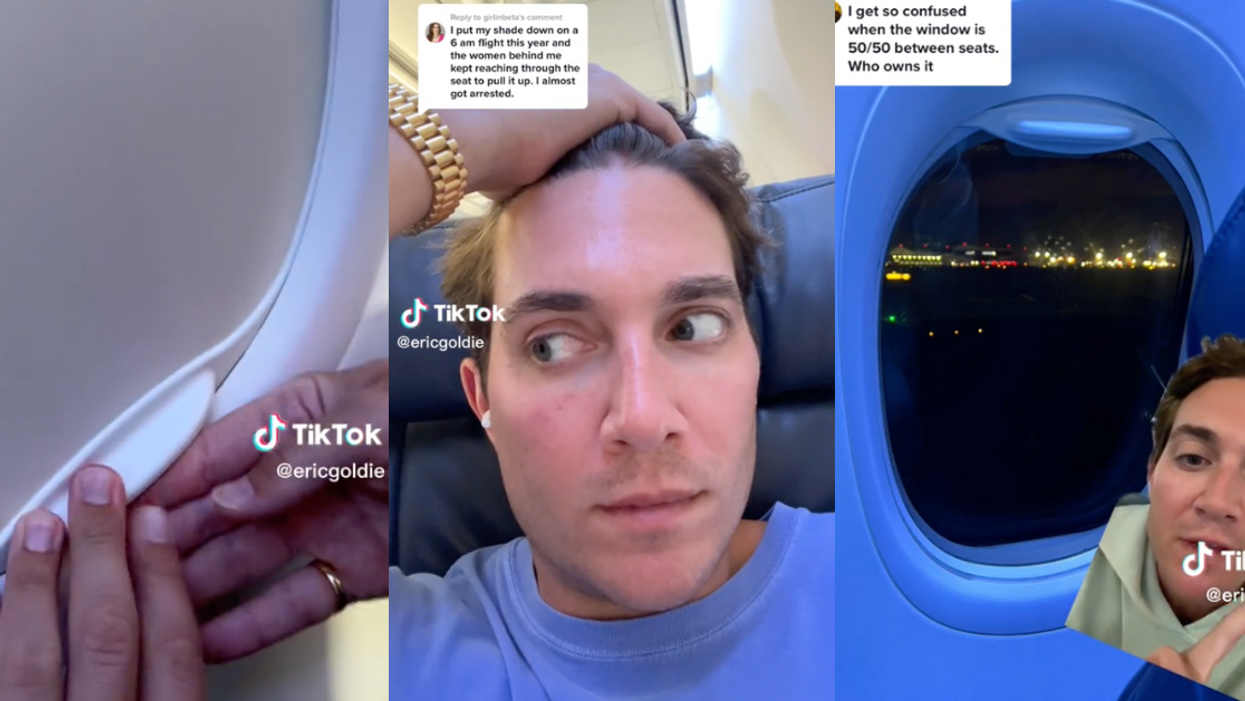 TikTok screenshots of @ericgoldie