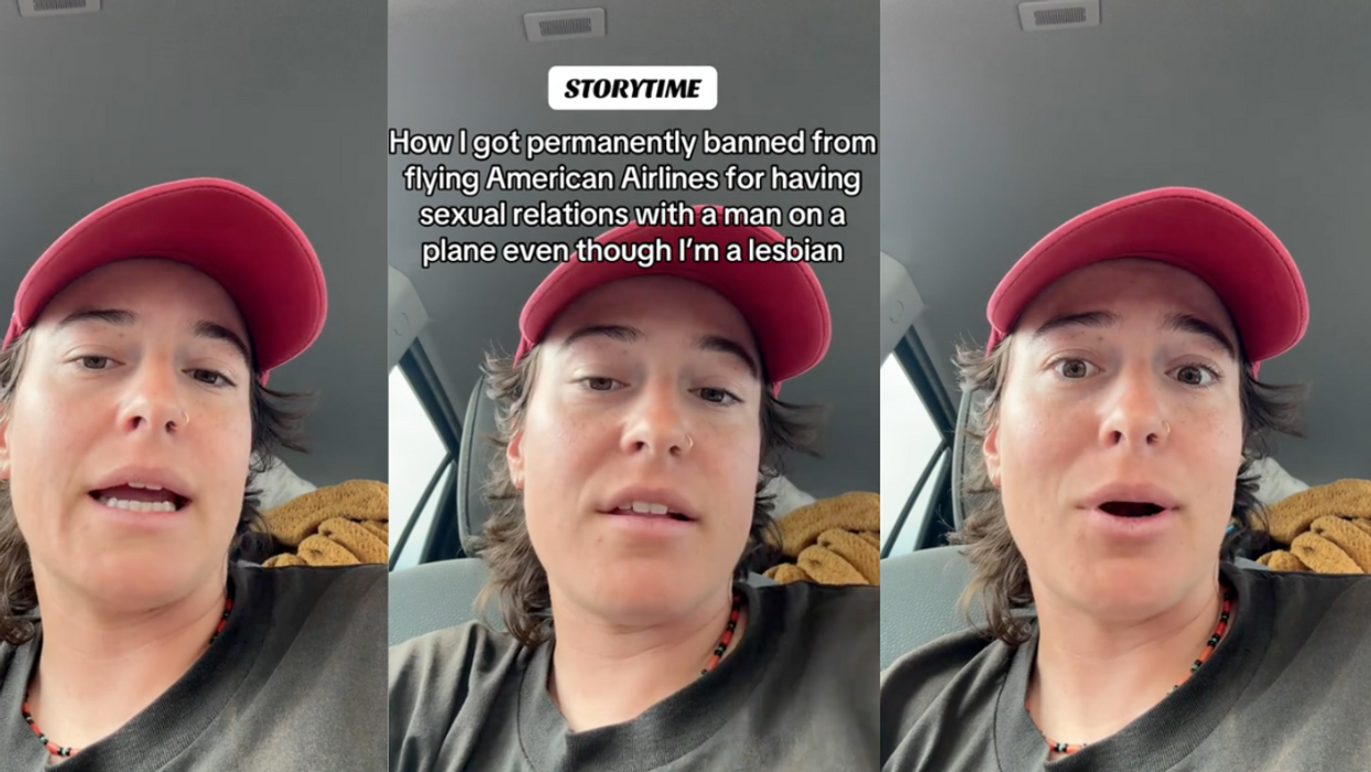 TikTok screenshots of Erin Wright