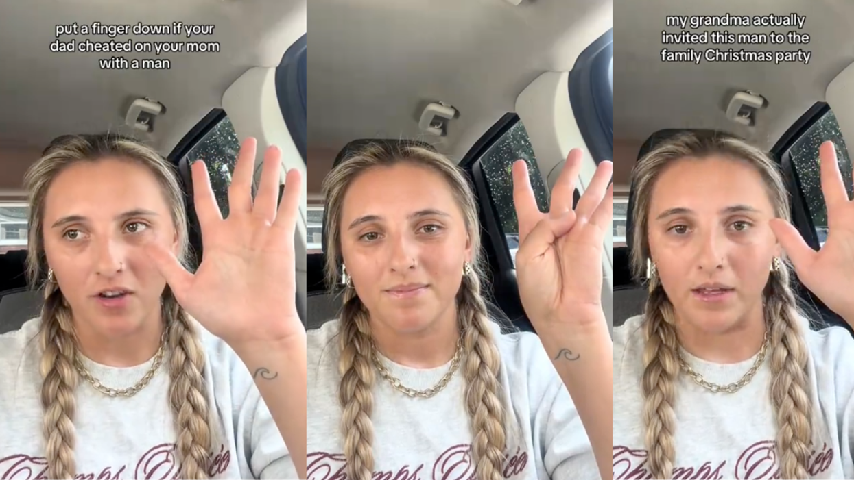 TikTok screenshots of Haley Archuleta