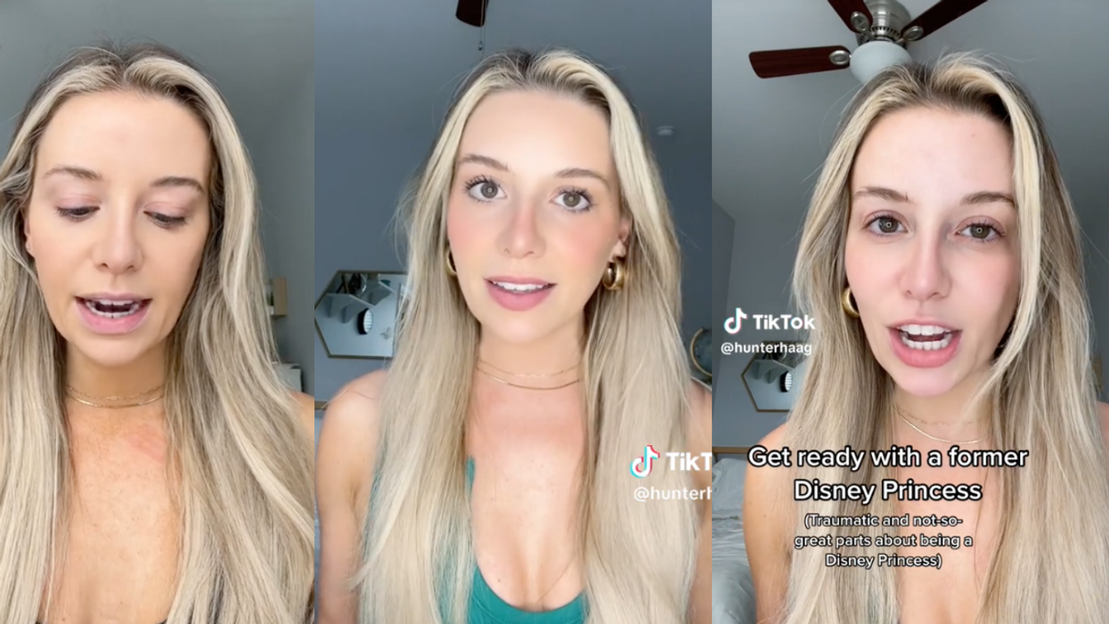 TikTok screenshots of @hunterhaag