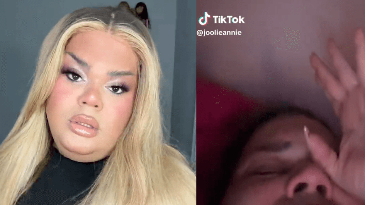 TikTok screenshots of Jools Lebron