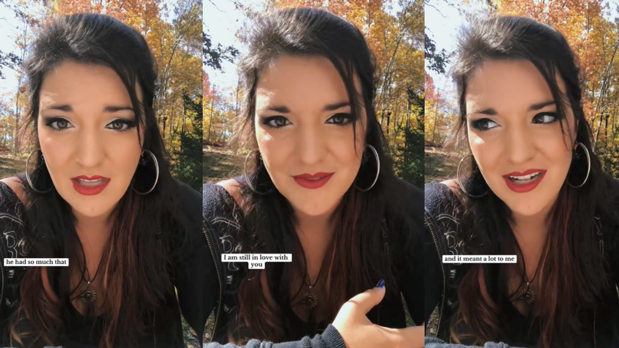 TikTok screenshots of @mels_scribblings