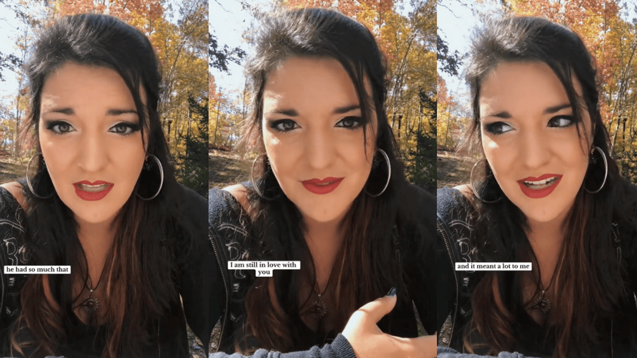 TikTok screenshots of @mels_scribblings