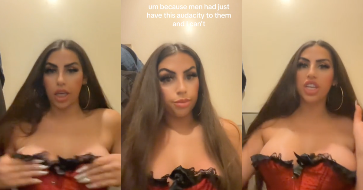 TikTok screenshots of Natalia Reinoso