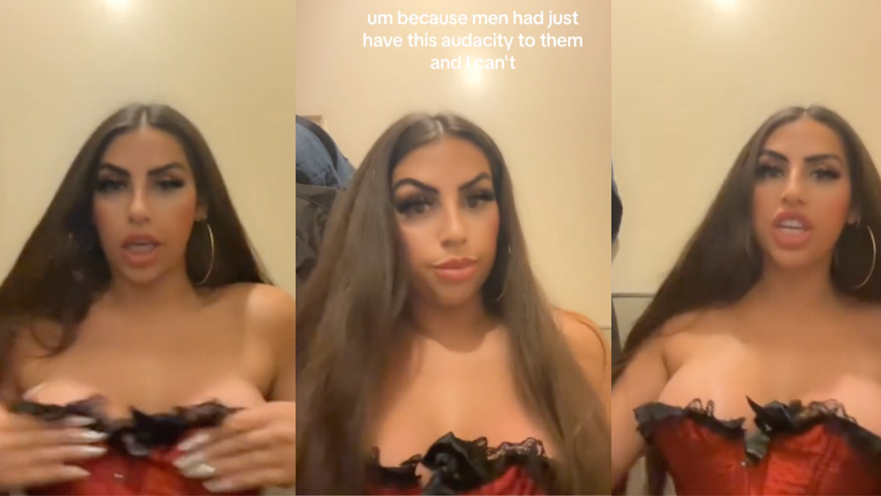TikTok screenshots of Natalia Reinoso