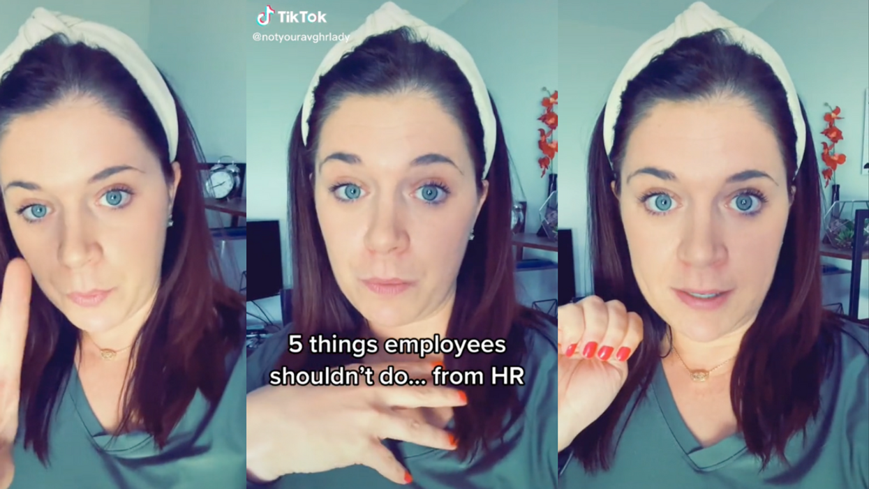 TikTok screenshots of @notyouravghrlady