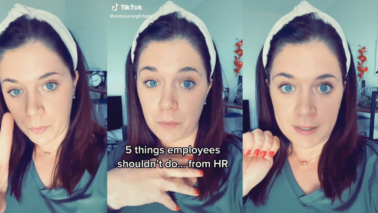 TikTok screenshots of @notyouravghrlady