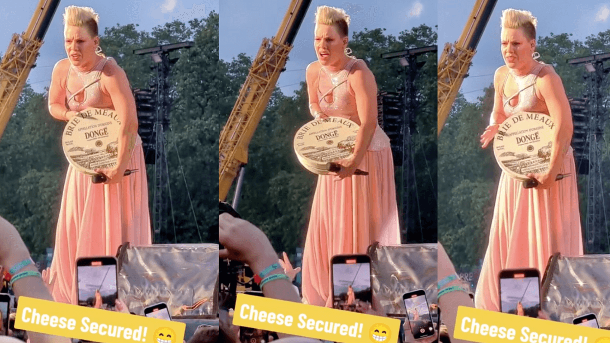 TikTok screenshots of P!nk