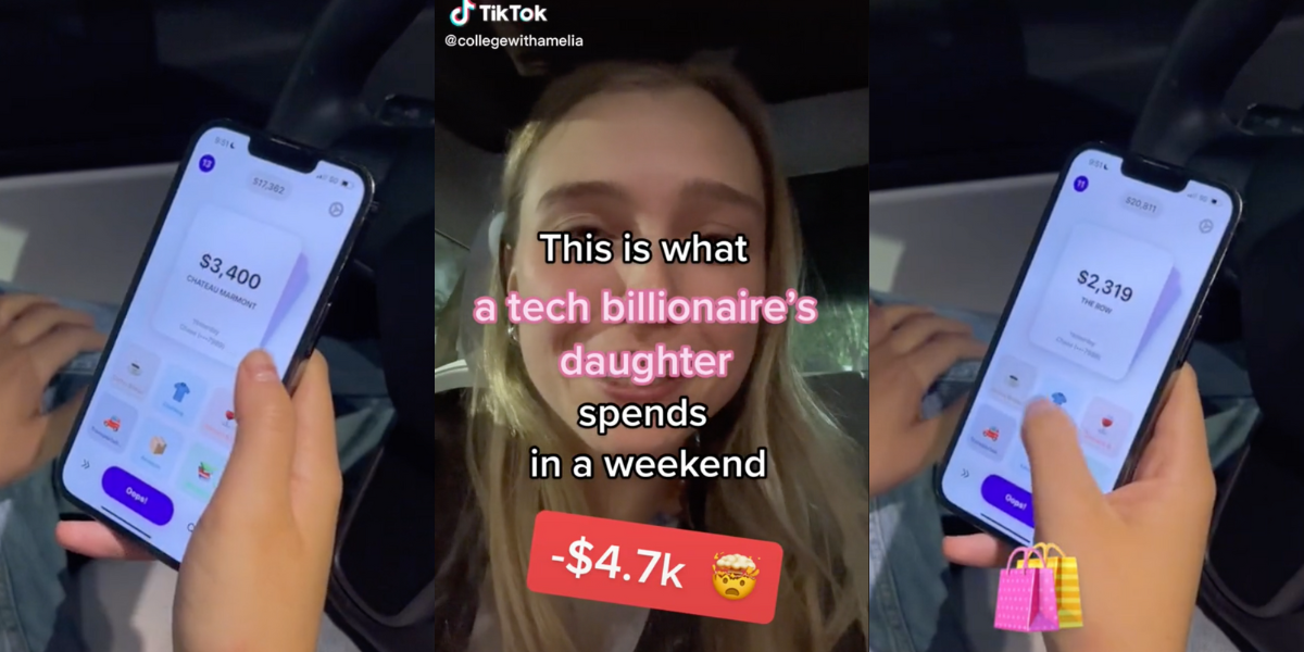 Billionaire's Daughter Shows How Much She Spends In A Weekend VIDEO