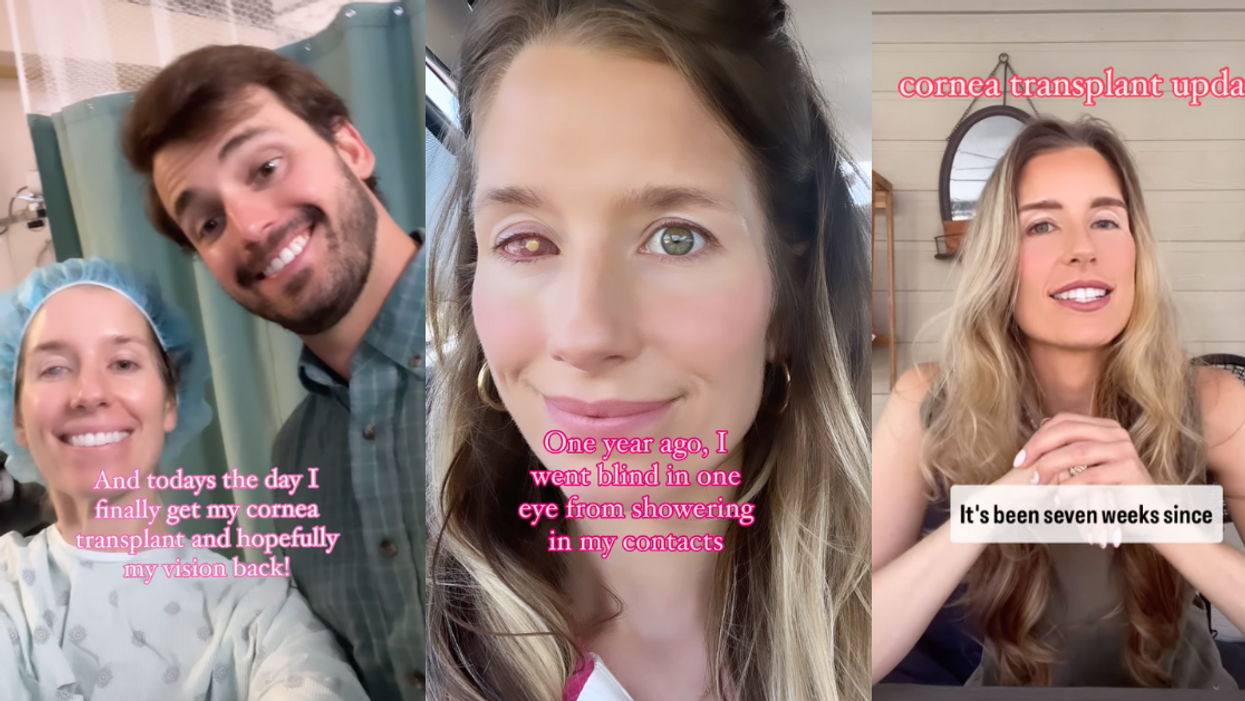 TikTok screenshots of Rachel Prochnow