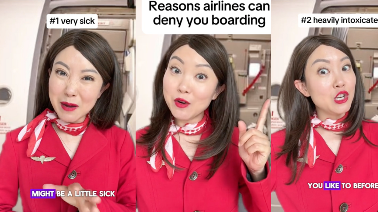 TikTok screenshots of Sandra Jeenie Kwon