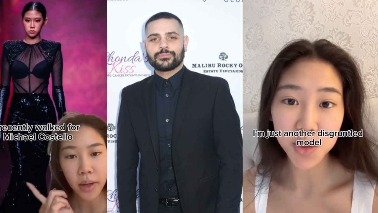 TikTok screenshots of Shereen Wu; Michael Costello
