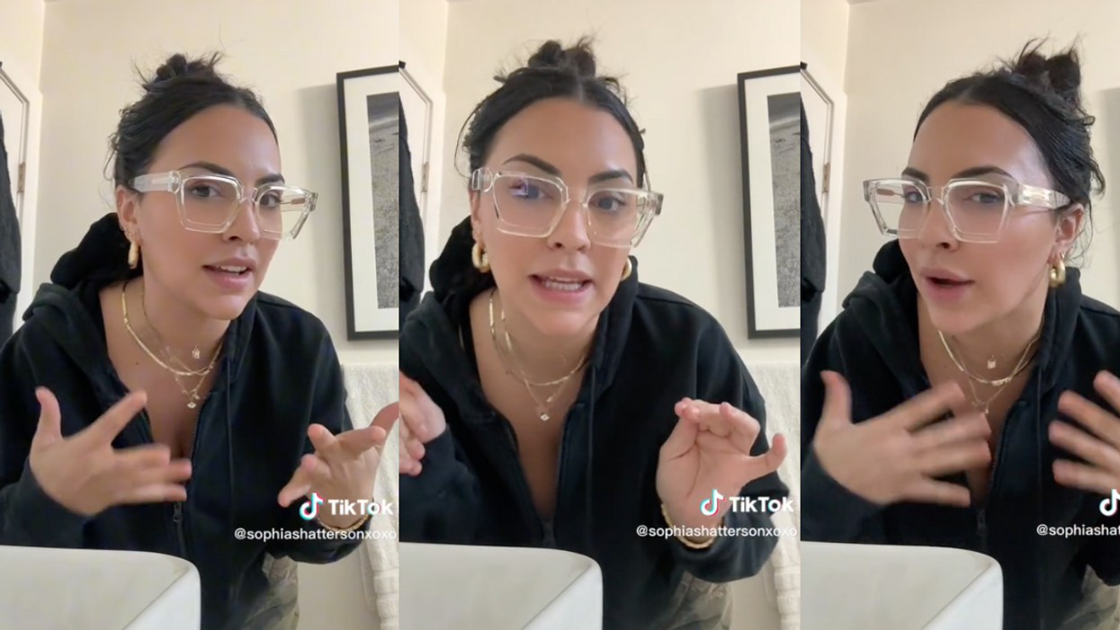 TikTok screenshots of @sophiashattersonxoxo